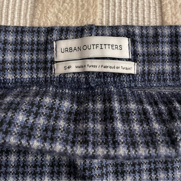 Small UO Blue Plaid Mini Skirt - Picture 2 of 3